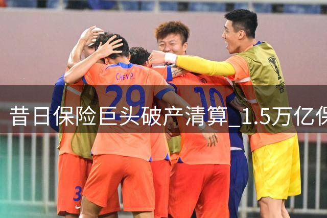 昔日保险巨头破产清算 1.5万亿保单全部兑现